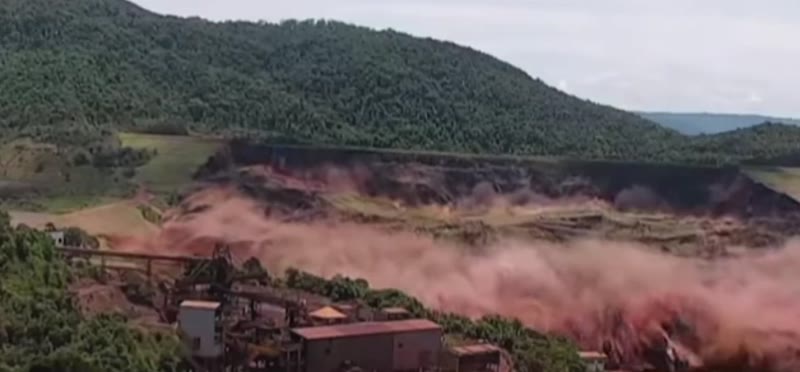 Brumadinho - effondrement barrage minier