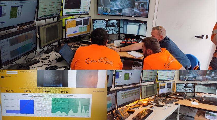 DNA-FragCam Monitoring Room