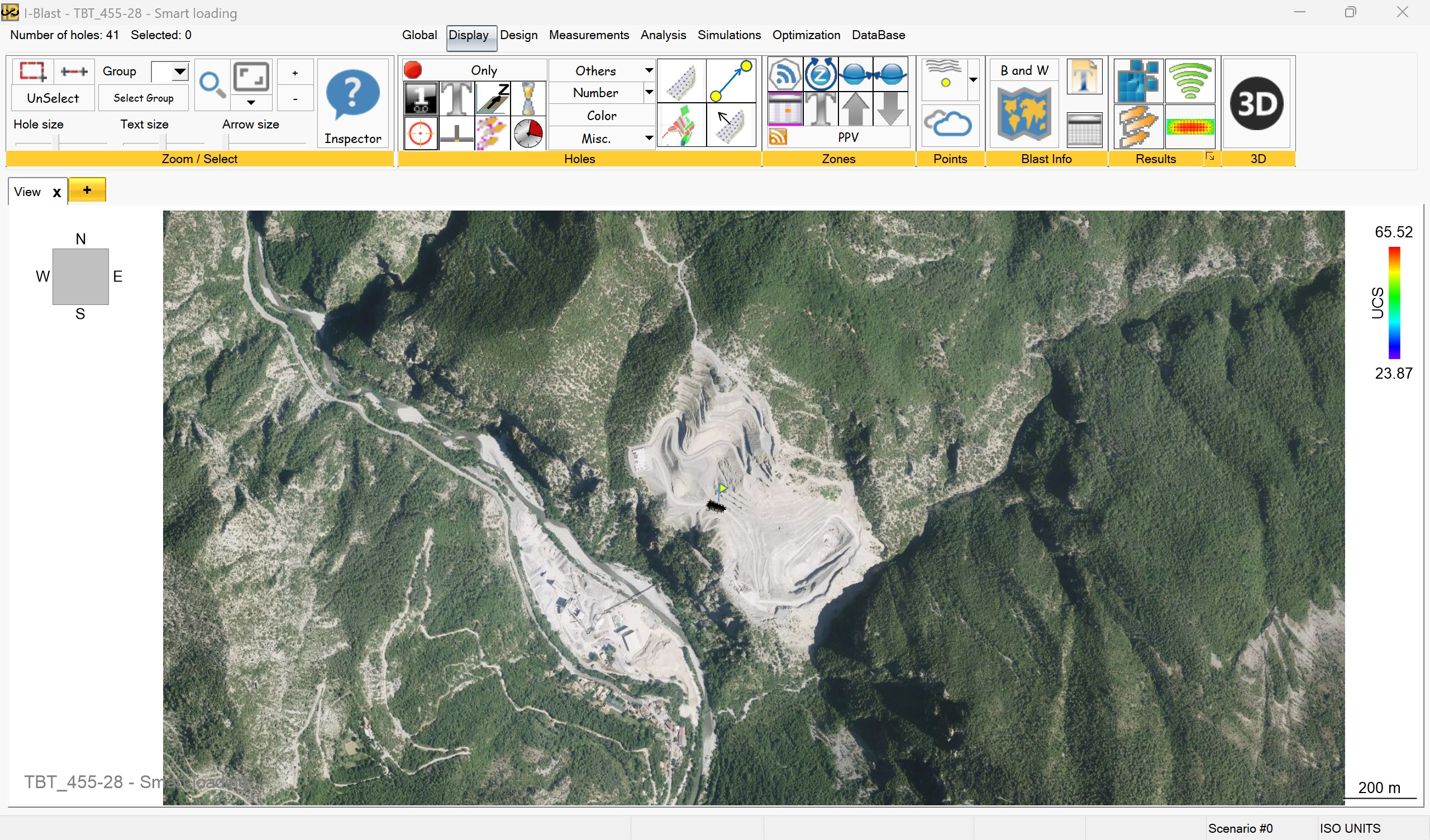 Web API background map